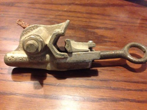 VINTAGE AB CHANCE Hot Line Tap Clamp