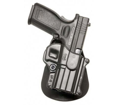 Fobus SP11RP Springfield XD/Ruger 345 Black Roto-Paddle Holster