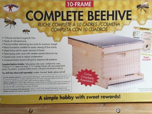 New 10 Frame Complete Bee Hive