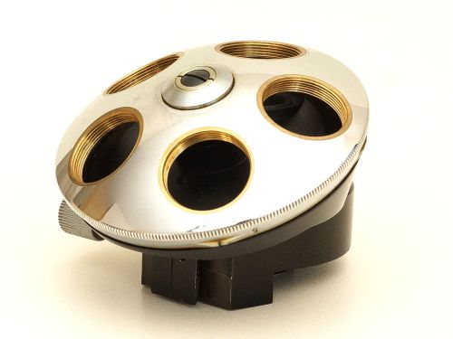 Leitz quintuple revolving objective nosepiece for Ortholux microscope