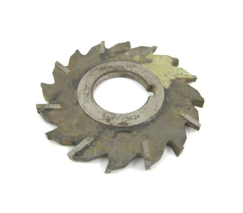 HANITA Staggered Teeth side milling cutter 3&#034;X3/6X1&#034; (sn 112)