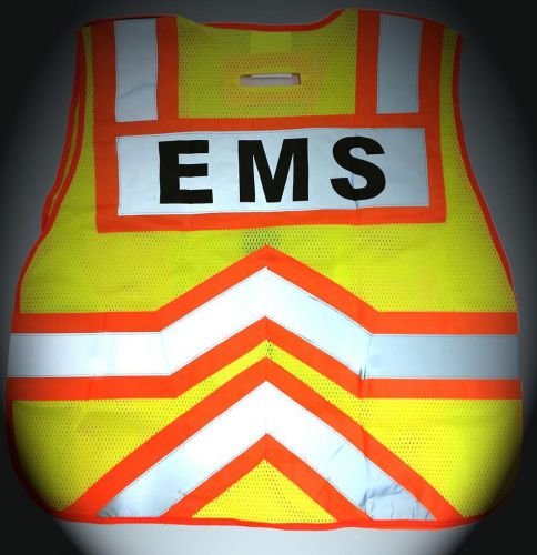 Ems - ultra bright  class ii safety vest (ansi / isea 107-2010) for sale