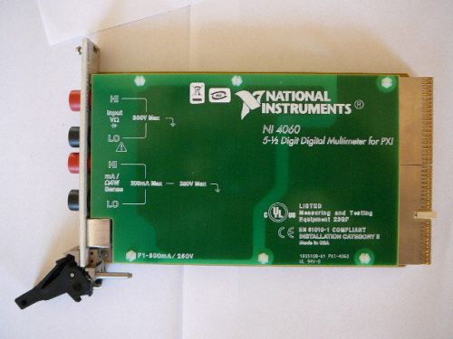 PXI 4060 NI National Instruments 5 1/2 Digit Digital Multimeter PXI-4060