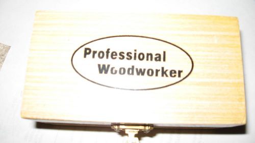 8 piece plug cutter set-professional woodworkers for sale