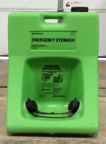 Portable Eye Wash Station - Sperian Fendall Porta Stream II