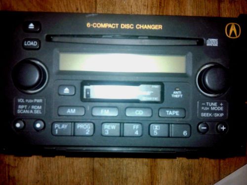 BOSE ACURA TL 01 02 03 OEM 6 CD CHANGER STEREO 39101-S0K-A210-M1 W/ CODE