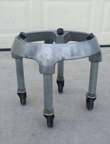 HOBART COMMERCIAL MIXER BOWL ROLLING DOLLY STAND TRUCK w/CASTERS Free Shipping!