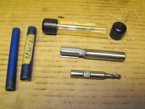 4 FLUTE END MILLS LOT OF 2 PUTNAM