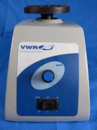 Vwr scientific vm-3000 mini vortex mixer 58816-121 with single tube top for sale