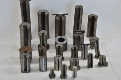 Lot of (25) Broach Cutting Bushing Keyway Dumont, &amp; Others