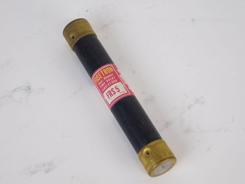 Bussmann 5 Amp, 600V Time-Delay Fuse FRS-5 - NEW Surplus!