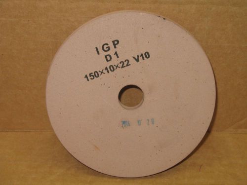 IGP D1 150 x 10 x 22 V10 Peripheral Grinding Wheel  5 Each