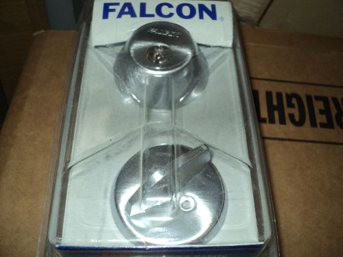 Falcon lock d841 626 sckd deadbolt, satin chrome for sale