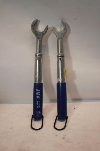 Lot of 2 JMA Torque Wrenches (TQ-78-F8 8Lbs. FT. and TW1412 14Lbs. FT.)