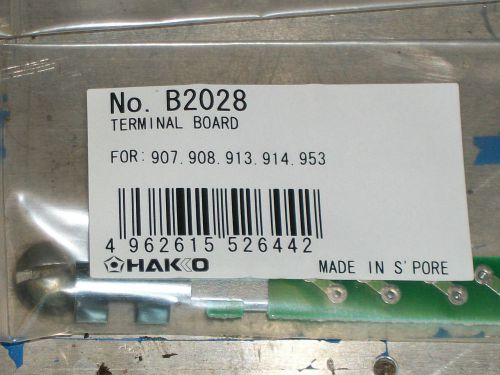 Hakko B2028 terminal board for 907, 908,913,914,953 NEW