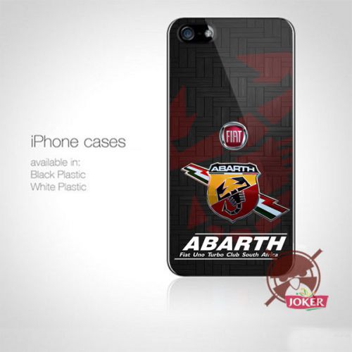 NEW FIAT Abarth 500 RACING LOGO Case For Apple iPhone iPod Samsung Galaxy