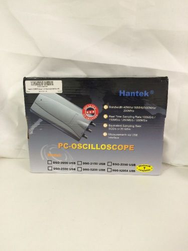 Open Box Hantek PC Oscilloscope Model Hantek6022be E003v
