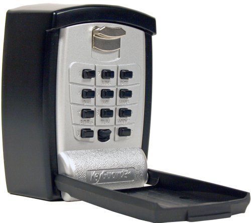 Key Storage Lock Box Wall Mount Safe Cabinet Security Push Button Emergency