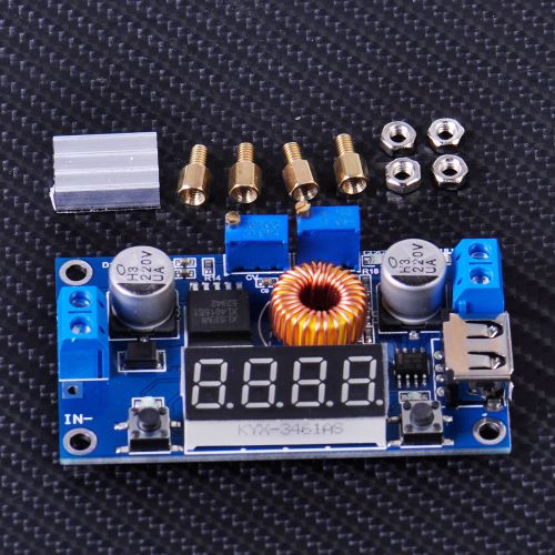 Cc cv led drive step down lithium charger power supply module display voltmeter for sale