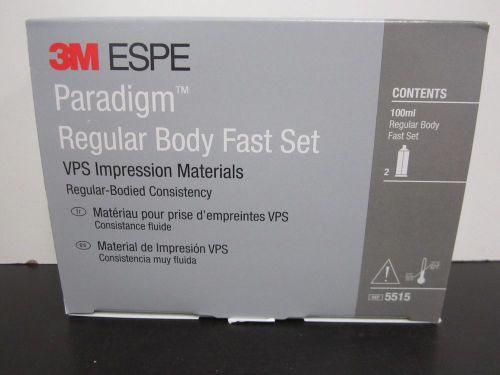 Dental 3m Espe VPS Impression Material Regular Body Fast Set 2x50ml # 5515