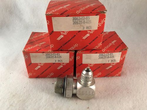 Lot of 6 Eaton Adapters (3 Boxes) 2062-12-8S 2062T-8-12S