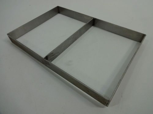 Split Stainless Steel Frame Sheet Extender; L 12 1/2&#034; X W 8 1/2&#034; X H 1 1/4&#034; USED