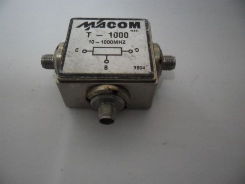 M/A-Com T-1000 Power Divider Splitter 10-1000MHz 25db