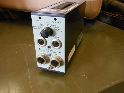 BRUEL &amp; KJAER TWO CHANNEL MICROPHONE POWER SUPPLY TYPE 2807
