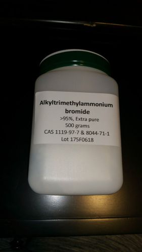 Alkyltrimethylammonium bromide, &gt;95%, Extra pure, 500 gm