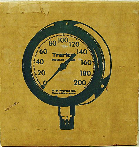 Trerice 4 1/2 Pressure Gauge Range 0.300 No 450.S.S Air Compressor Tools