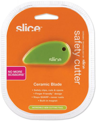 &#034;Slice Safety Cutter-Green, Set Of 3&#034;