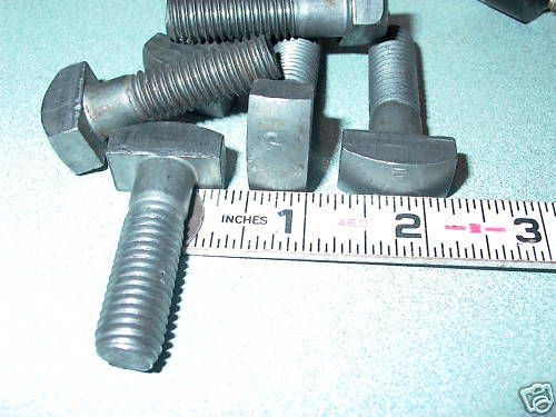 LOT OF SIX  DOME HEAD 1/2&#034; T BOLTS