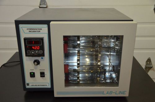 Lab-Line Model 309 Hybridization Incubator w/ Six Lab-Line 308-9 38X300MM Tubes