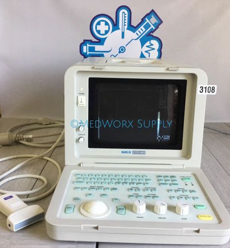 SIUI CTS-485 Portable Linear/Convex Scanning Ultrasound System 2005 &amp; Probe 3108
