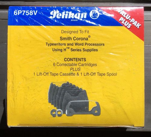 Pelikan 6P758V 6-Pack Cartridges for Smith Corona Typewriters &amp; Word Processors