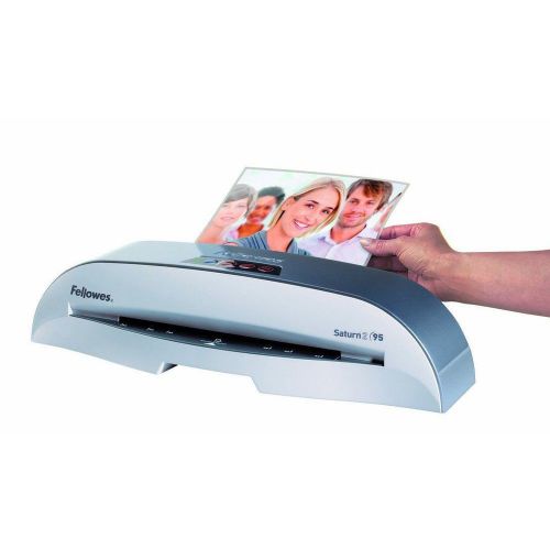 Fellowes laminator  saturn2 95 9.5 nib thermal and cold *starter kit included* for sale