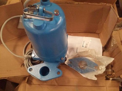 WS0511BF GOULDS Submersible Sewage Pump,,1/2hp, 1/60/115 WS0511BF,,NEW