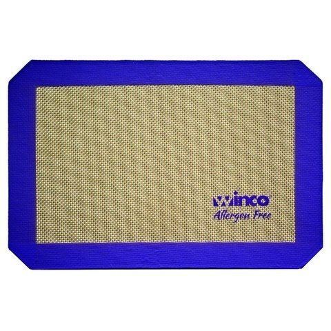 Winco SBS-11PP, Purple Silicone Baking Mat, Quarter-size, 8-1/4” x 11-3/4”, Alle