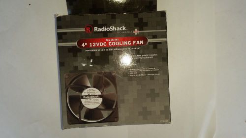 Radio Shack 12V 4&#034; cooling fan 3000rpm 120v