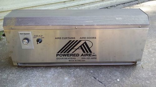 $1500 UNIT Powered Aire Curtain 31&#034; AIR DOOR HEATER MP-1-30E COMPACT  PROFILE