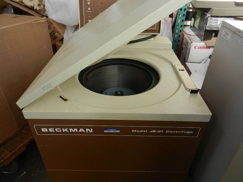 Beckman refrigerated floor model centrifuge # j2-21 (item # k 2368-teh) for sale