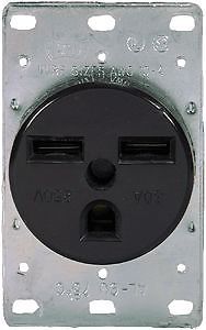 RECEPT,FLUSH 30A 250V