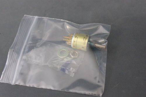 New alco switch rotary switch 1 pole 2-10 position mrc-1-10s for sale