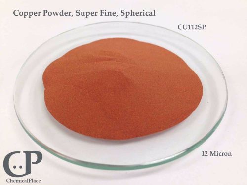Copper Powder, Super fine, Spherical (1 lb.)