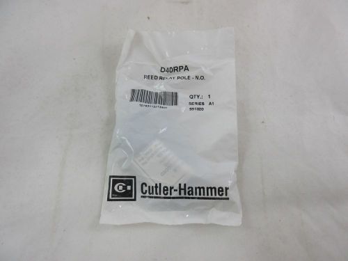 *NEW* CUTLER HAMMER D40RPA REED RELAY POLE N.O. *60 DAY WARRANTY*