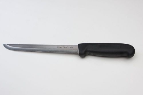 8” fillet &amp; boning knife, stiff, straight, sharp - columbia cutlery brand new! for sale