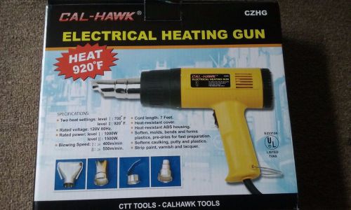 Electric heat gun for heat shrink connector - paint removal -- dual speed for sale