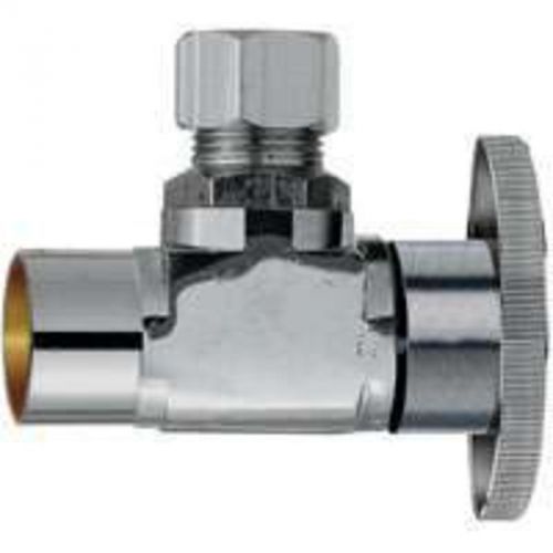 1/2 cop sweat x 1/2 quarter angle valve plumb pak water supply line valves for sale
