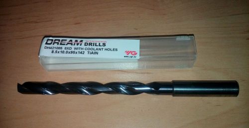 Original,YG1, DREAM DRILLS 8,5mm, DH421085 8xD, with coolant holes pack(1PCS)