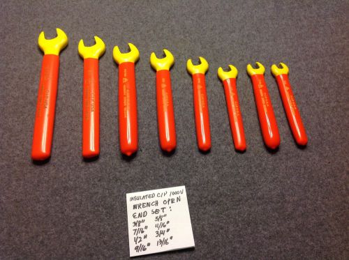 Certified industrial products cip pen end wrench set 3/8&#034; - 13/16&#034; nice l@@k!!!! for sale